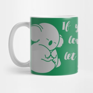 Lazy Sleeping Koala Mug